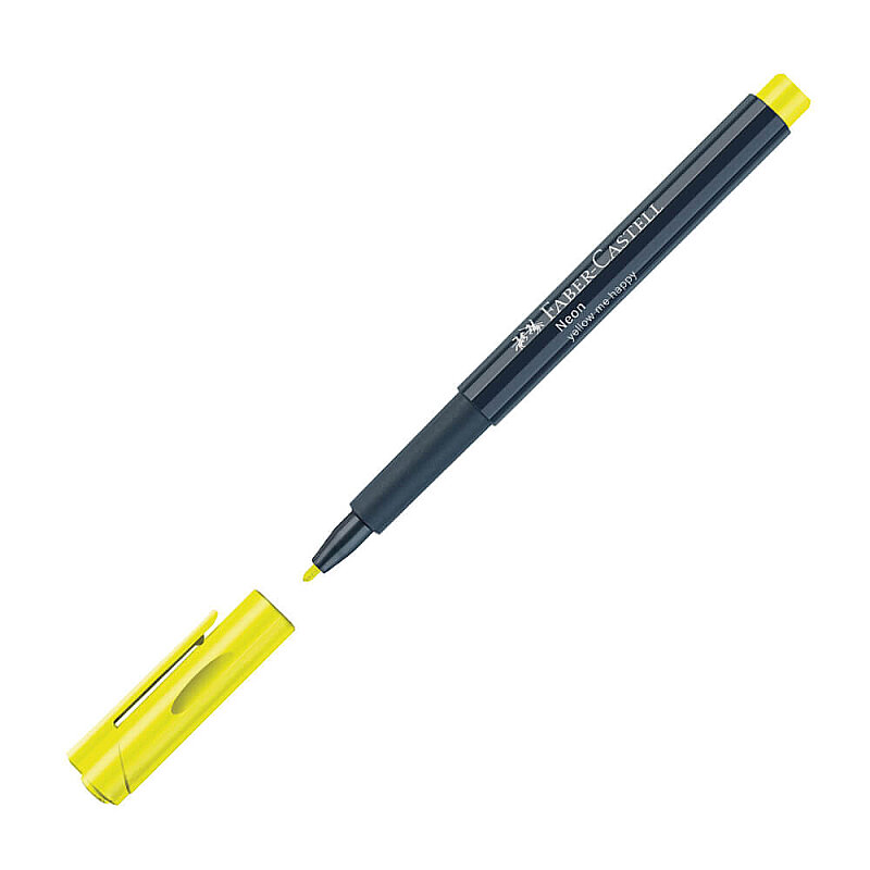 FABER-CASTELL ÇOK AMAÇLI MARKÖR NEON SARI (5040160807)