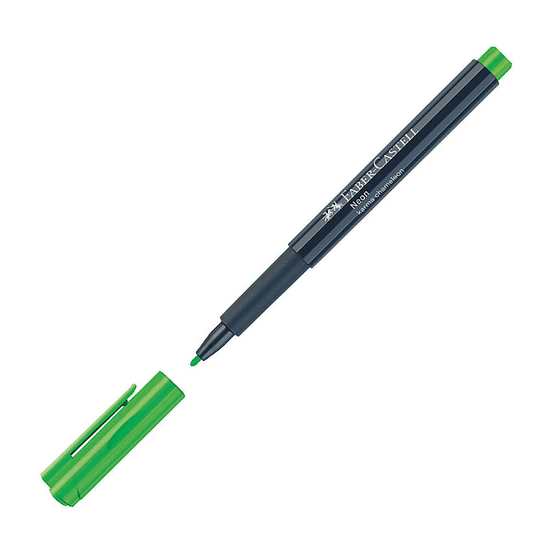FABER-CASTELL ÇOK AMAÇLI MARKÖR NEON YEŞİL (5040160863)