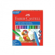 Faber-Castell Comfort Fırça Uçlu Keçeli Kalem 24 Renk (155240) - FABER-CASTELL