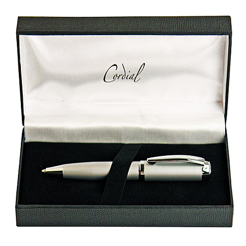 FABER-CASTELL CORDİAL TÜKENMEZ KALEM GÜMÜŞ (4071110220) - 1