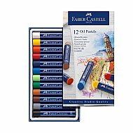 FABER-CASTELL CREATİVE YAĞLI PASTEL BOYA 12 RENK (5188127012) - FABER-CASTELL