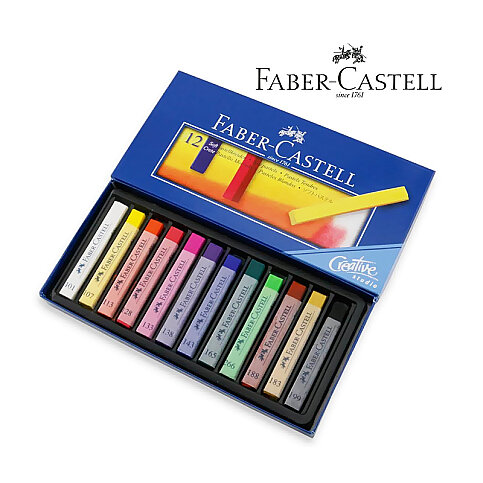 Faber-Castell Creative Yağlı Pastel Boya 12 Renk (5188127012) - 2