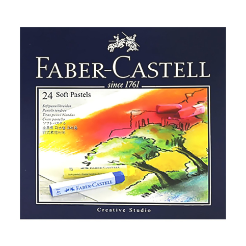 FABER-CASTELL CREATİVE TOZ PASTEL BOYA 24 RENK (128324) - 1