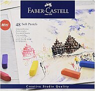 FABER-CASTELL CREATİVE TOZ PASTEL BOYA 48 RENK (5188128248) - FABER-CASTELL