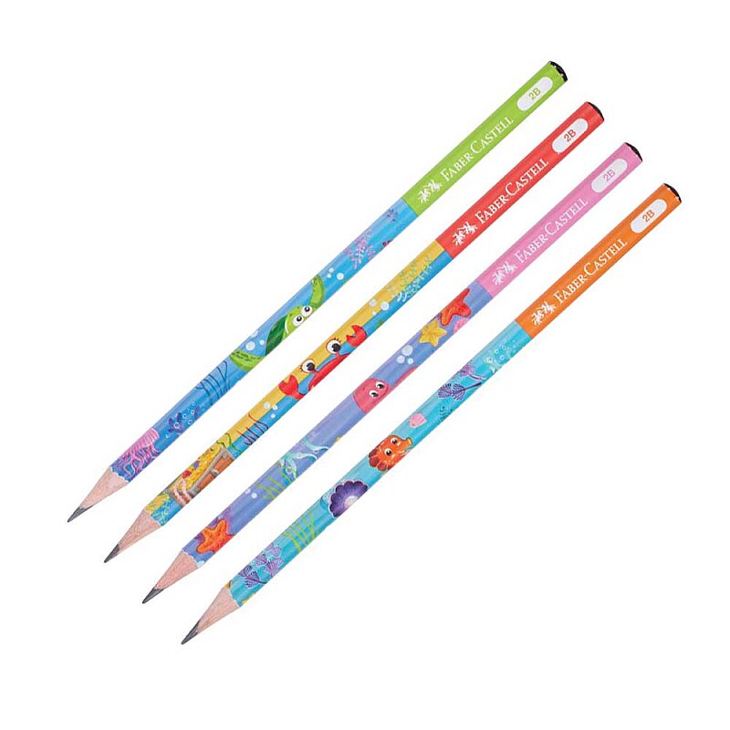 FABER-CASTELL DENİZ MACERASI KURŞUN KALEM 2B (5244000053)