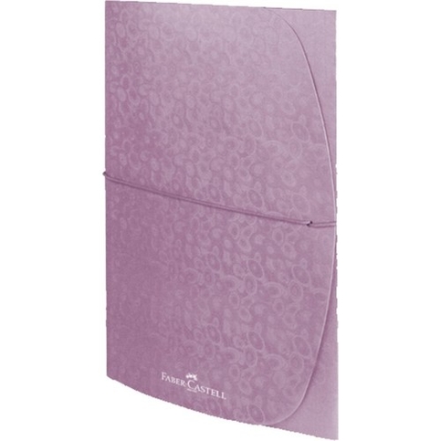 Faber-Castell Desenli Evrak Dosyası Metalik Mor (5075190102) - 1