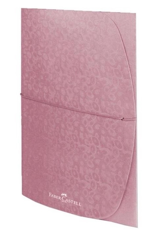 Faber-Castell Desenli Evrak Dosyası Metalik Pembe (5075190101) - 1