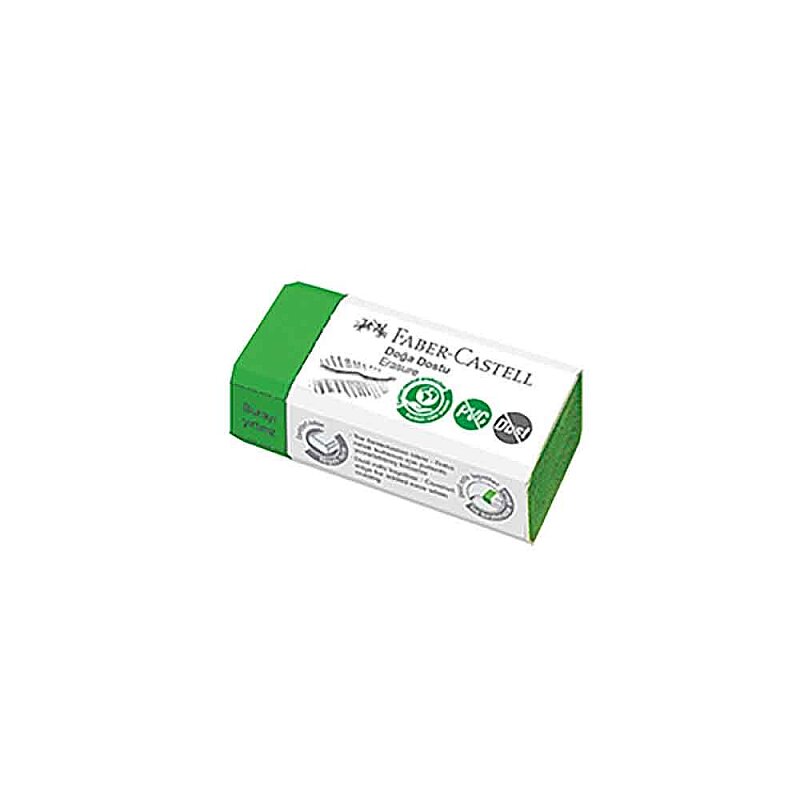 FABER-CASTELL DUST-FREE PVC-FREE DOĞA DOSTU SİLGİ (5130187254)