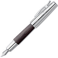 FABER-CASTELL E-MOTİON AHŞAP DOLMA KALEM KROM SİYAH (5191148220) - FABER-CASTELL