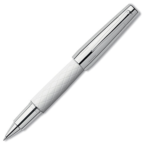 FABER-CASTELL E-MOTİON RHOMBUS ROLLER KALEM BEYAZ (5191148595) - 1