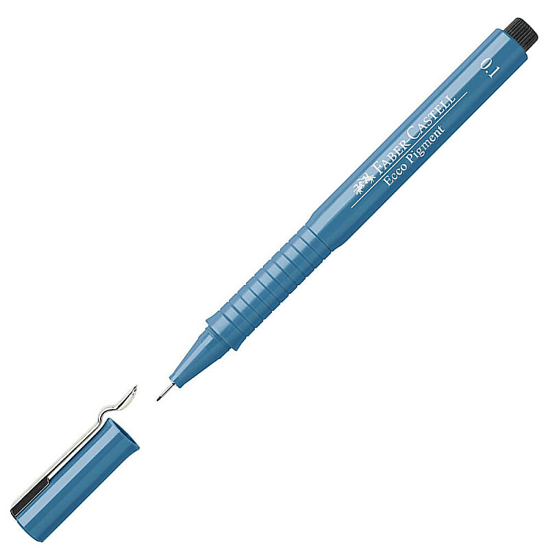 FABER-CASTELL ECCO PİGMENT ÇİZİM KALEMİ 0.1mm MAVİ (5110166151)