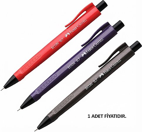 FABER-CASTELL ECON VERSATİL KALEM 07 KOYU RENK (5081135110) - 1