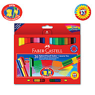 FABER-CASTELL EĞLENCELİ KEÇELİ KALEM 20 RENK (5068112000) - FABER-CASTELL