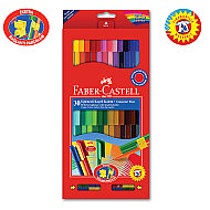 FABER-CASTELL EĞLENCELİ KEÇELİ KALEM 30 RENK (5068113000) - FABER-CASTELL