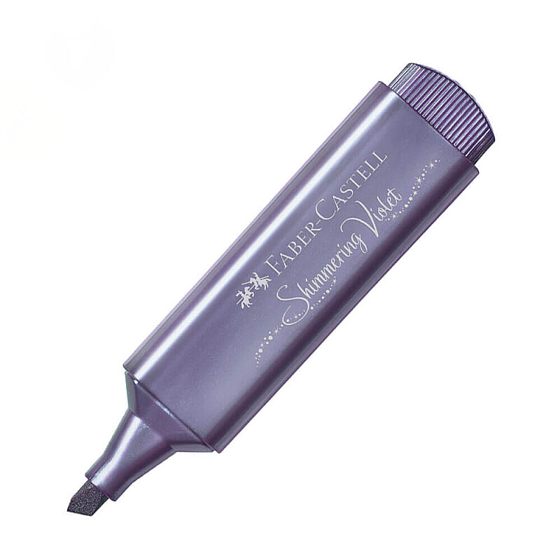 FABER-CASTELL FOSFORLU KALEM 46 METALİK MOR (5030154678)