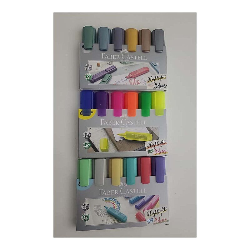 FABER-CASTELL FOSFORLU KALEM ÖZEL SETİ 18 RENK (5030000003)