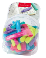 FABER-CASTELL FOSFORLU KALEM PASTEL 80Lİ STAND (154612) - FABER-CASTELL