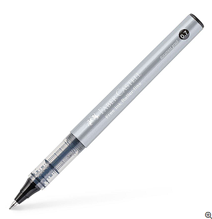 Faber-Castell Free İnk Roller Kalem 07 Siyah (5020348199) - 3