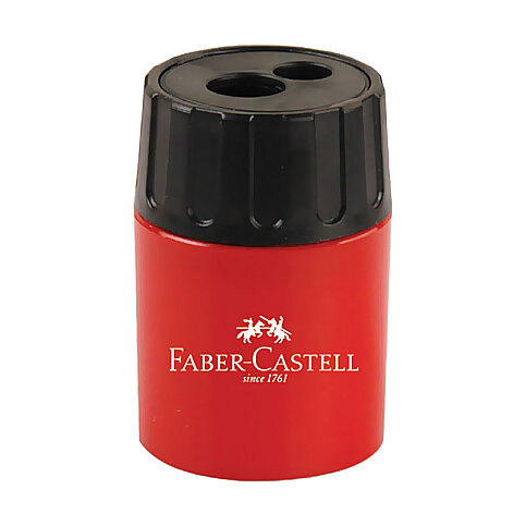 Faber-Castell Geniş Hazneli Çift Bıçaklı Kalemtraş (5140438000) - 2