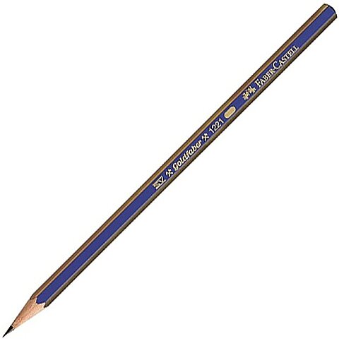 FABER-CASTELL 1221 GOLD DERECELİ KURŞUN KALEM 3H (5165112513)(000005) - 1