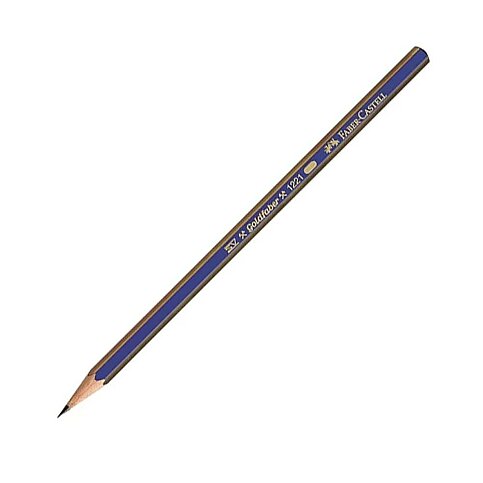 FABER-CASTELL 1221 GOLD DERECELİ KURŞUN KALEM 4B (5165112504)(000012) - 1