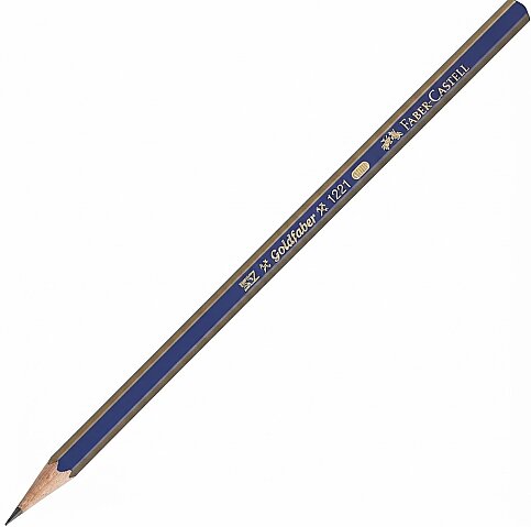 FABER-CASTELL 1221 GOLD DERECELİ KURŞUN KALEM H (5165112511)(000007) - 1