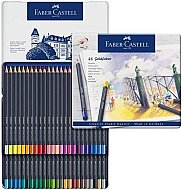 FABER-CASTELL GOLDFABER KURU BOYA 48 RENK METAL KUTU (5188114748) - 3