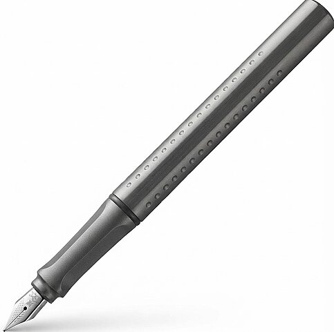 FABER-CASTELL GRİP 2010 DOLMA KALEM M UÇ DAPPLE GRAY (5192140828) - 1