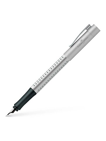 FABER-CASTELL GRİP 2011 DOLMA KALEM M UÇ GÜMÜŞ (540140900) - 1