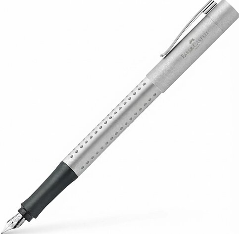 FABER-CASTELL GRİP 2011 DOLMA KALEM M UÇ GÜMÜŞ (540140900) - 1