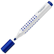 FABER-CASTELL GRİP BEYAZ TAHTA KALEMİ YUVARLAK UÇ MAVİ (5050158351) - FABER-CASTELL