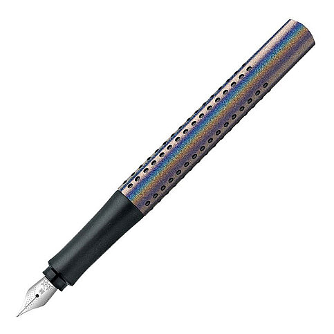 FABER-CASTELL GRİP EDİTİON GLAM DOLMA KALEM M UÇ SİLVER GLAM (5192140842) - 1