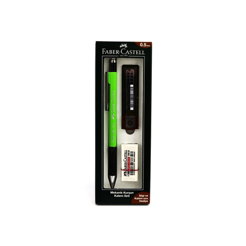 Faber-Castell Grip Iı Versatil Kalem 05+Uç+Silgi Seti - 1