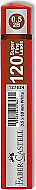 FABER-CASTELL GRİP KALEM UCU 0.5 2B 60mm BORDO (5090127631) - FABER-CASTELL