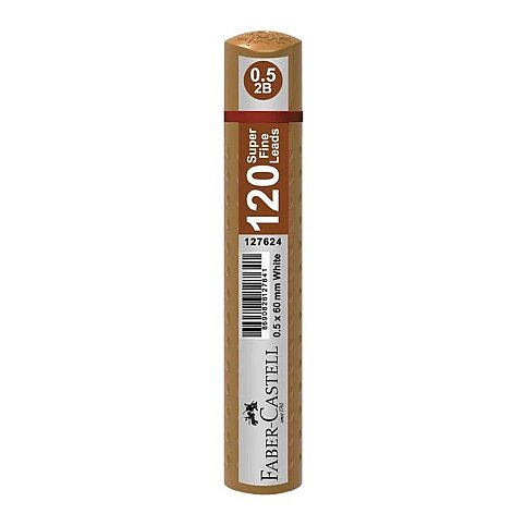 FABER-CASTELL GRİP KALEM UCU 0.5 2B 60mm METALİK ALTIN (5090127680) - 1