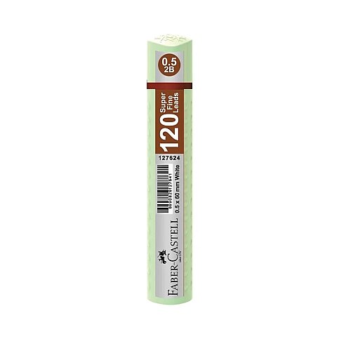 FABER-CASTELL GRİP KALEM UCU 0.5 2B 60mm PASTEL YEŞİL (5090127684) - 1