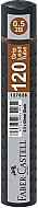 FABER-CASTELL GRİP KALEM UCU 0.5 2B 60mm SİYAH (5090127626) - FABER-CASTELL