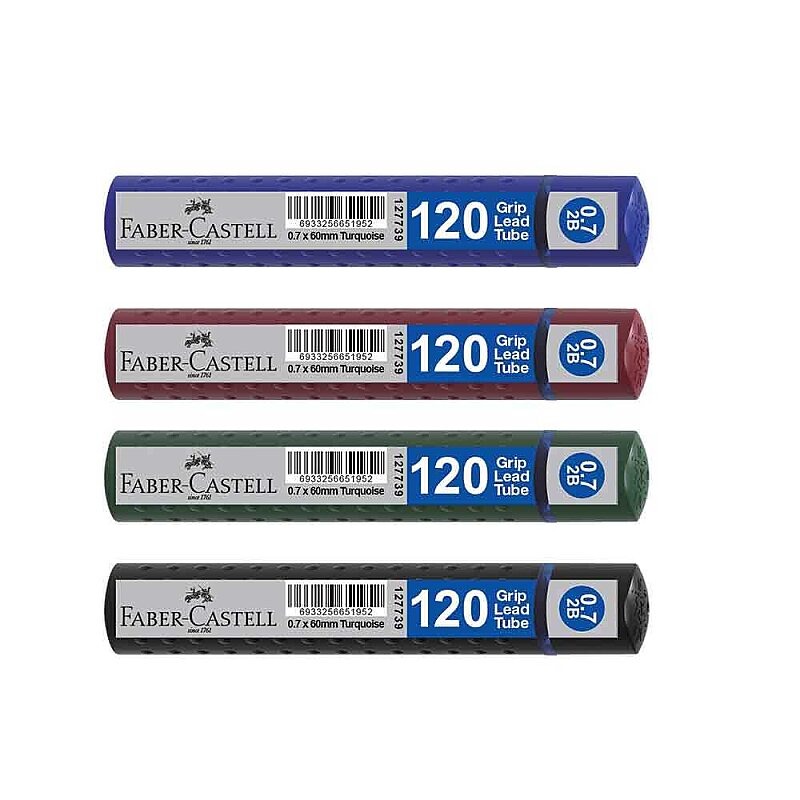 FABER-CASTELL GRİP KALEM UCU 0.7 2B 60mm KOYU YEŞİL (5090127730)