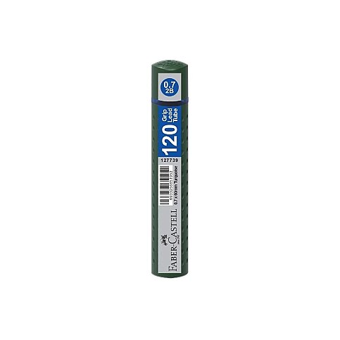 FABER-CASTELL GRİP KALEM UCU 0.7 2B 60mm KOYU YEŞİL (5090127730) - 1