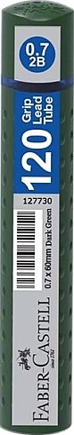 FABER-CASTELL GRİP KALEM UCU 0.7 2B 60mm KOYU YEŞİL (5090127730) - 1