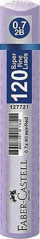 FABER-CASTELL GRİP KALEM UCU 0.7 2B 60mm PASTEL MOR (5090127738) - 1