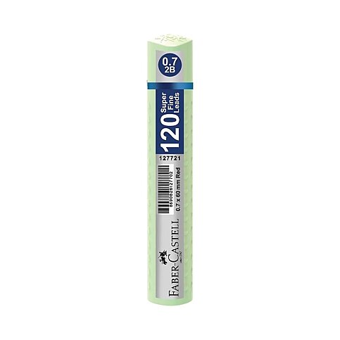 FABER-CASTELL GRİP KALEM UCU 0.7 2B 60mm PASTEL YEŞİL (5090127737) - 1