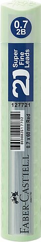 FABER-CASTELL GRİP KALEM UCU 0.7 2B 60mm PASTEL YEŞİL (5090127737) - 1