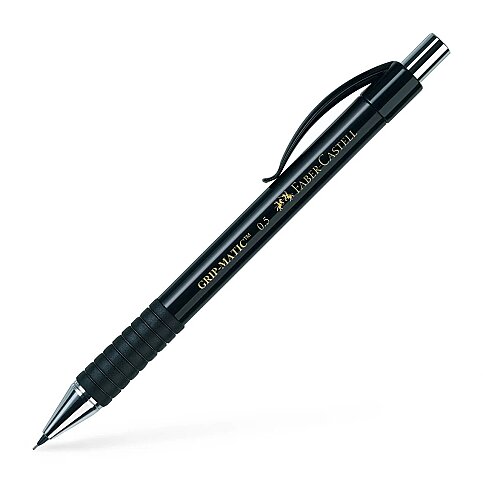 FABER-CASTELL GRİP MATİC VERSATİL KALEM 05 SİYAH (5081131899) - 1