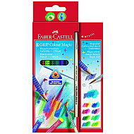 FABER-CASTELL GRİP SİHİRLİ BOYA KALEMİ 8 RENK (5170113008) - FABER-CASTELL