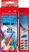 Faber-Castell Grip Sihirli Boya Kalemi 8 Renk (113008) - FABER CASTELL