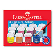 FABER-CASTELL GUAJ BOYA 12 RENK (5500160101) - FABER-CASTELL