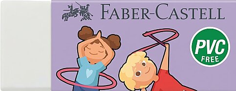FABER-CASTELL PVC-FREE JİMNASTİK SİLGİ (5130000004) - 1