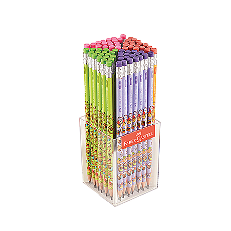 FABER-CASTELL JİMNASTİK SİLGİLİ KURŞUN KALEM 2B (5244000032) - 2