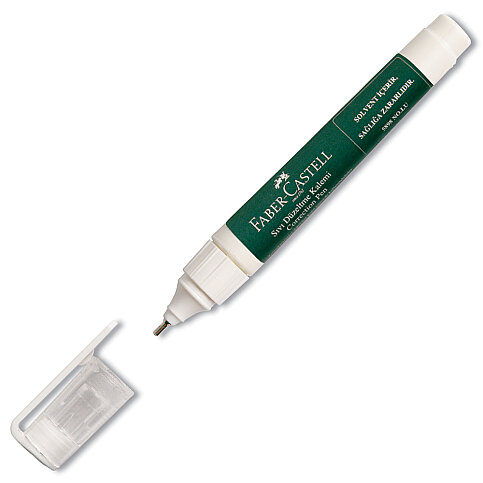 FABER-CASTELL KALEM TİPİ SIVI DÜZELTİCİ 7ml (SİLİCİ) (5088169400) - 1